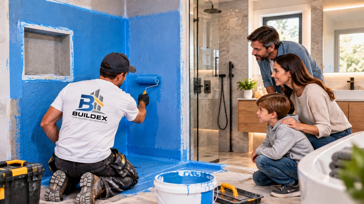 waterproof bathroom renovation in Sydney